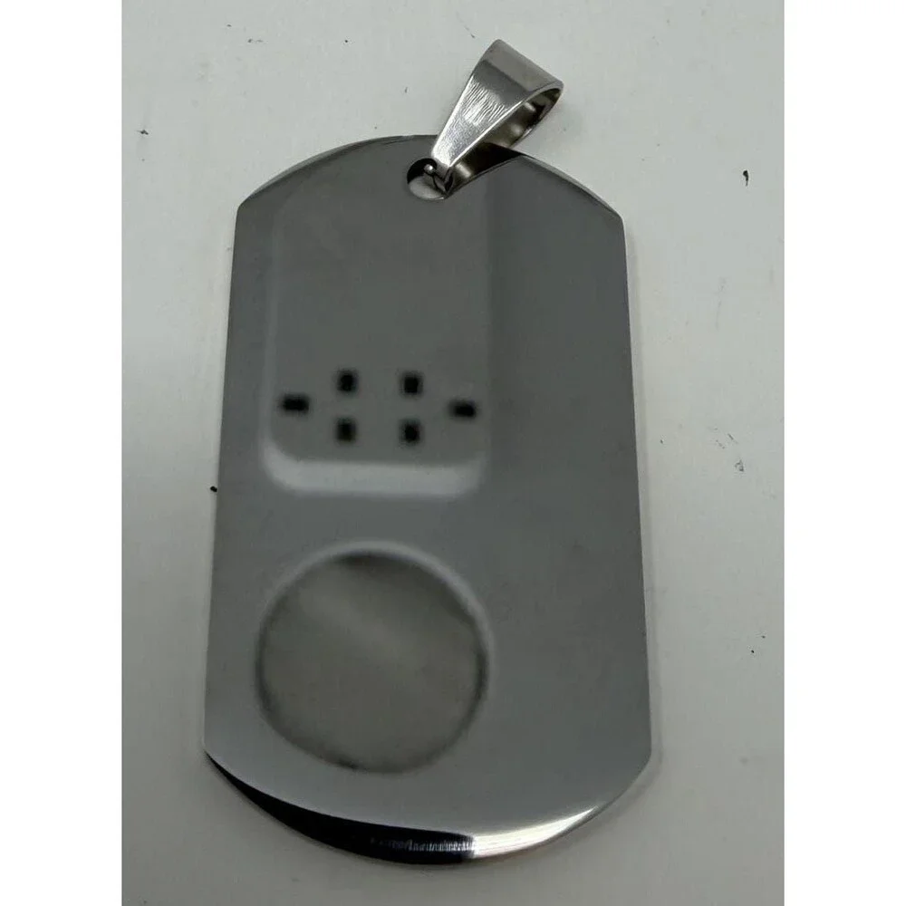 304 Stainless Steel Dog Tag Pendants, Personalize Picture and/or Text